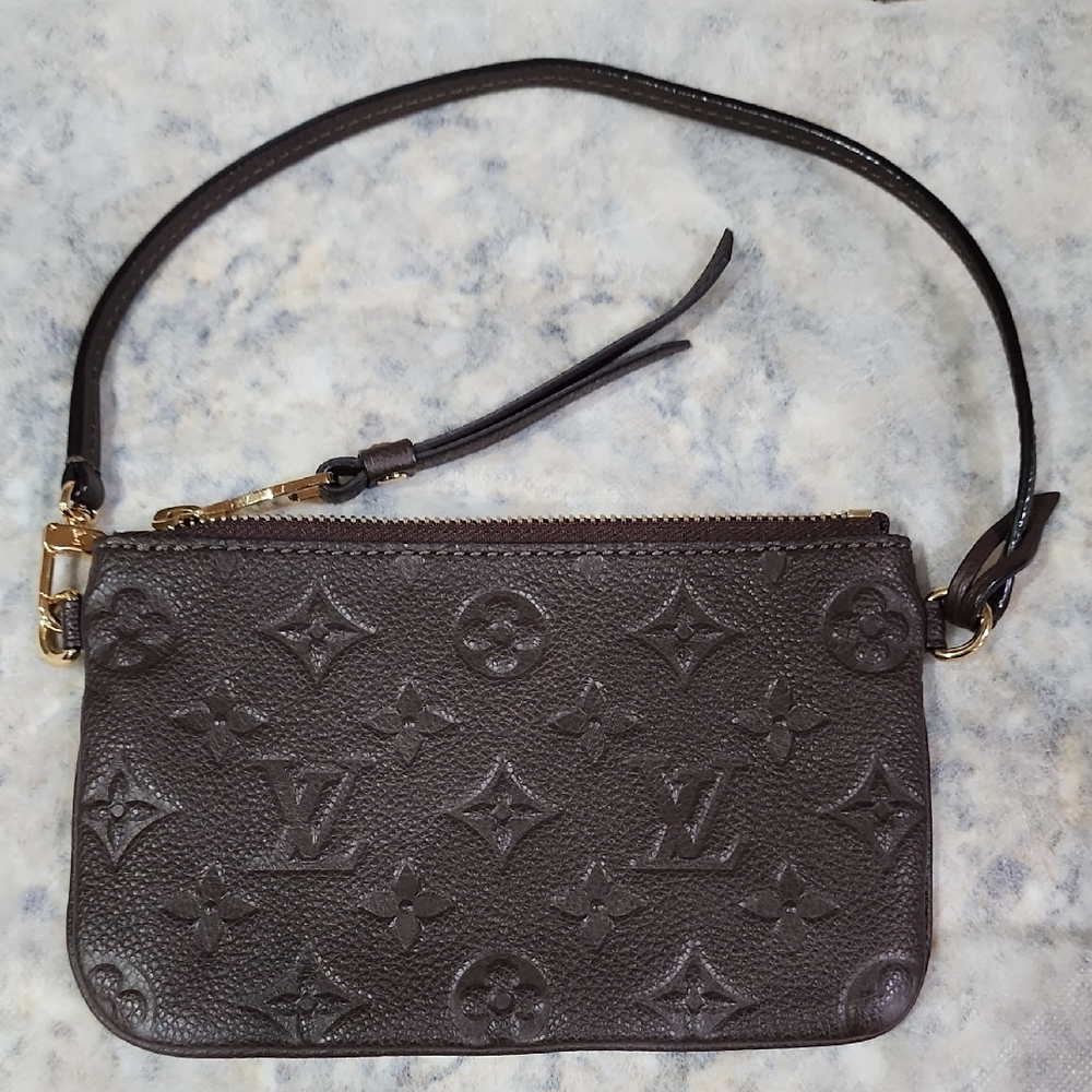 Louis Vuitton | Brown Monogram Pouchette Clutch Purse